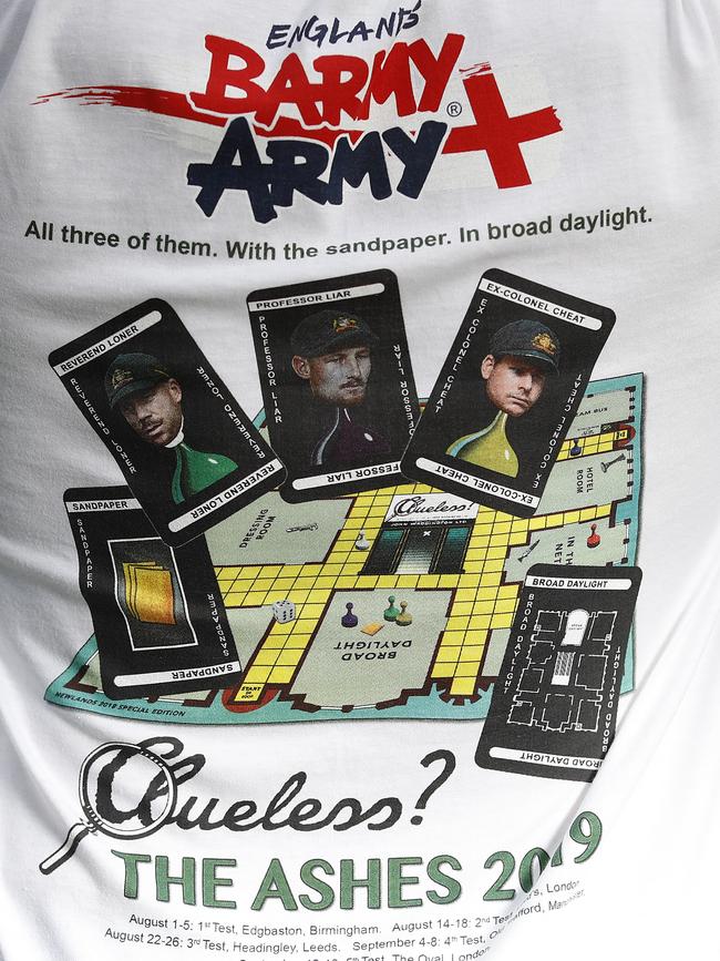A Barmy Army t-shirt.