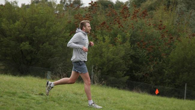 Moreland Leader reporter Josh Barnes heads downhill. Picture: Michael Jordan