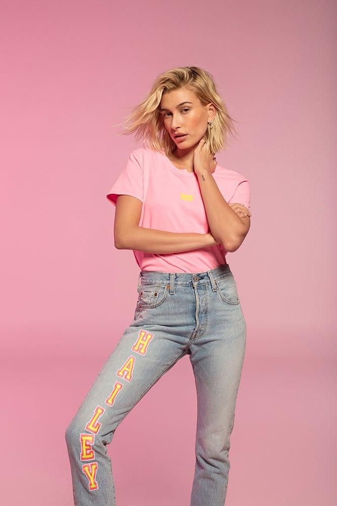 Hailey Bieber Is The First Face Of Levis Iconic 501s