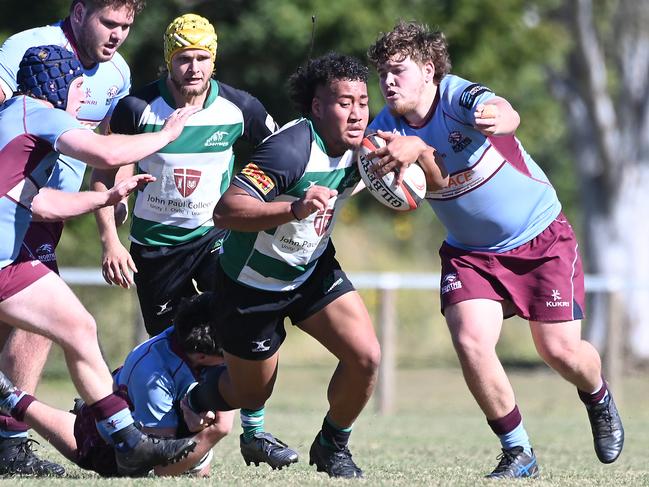 Sunnybank player Lolo SekonaColts 1 Norths v SunnybankSaturday July 8, 2023. Picture, John Gass