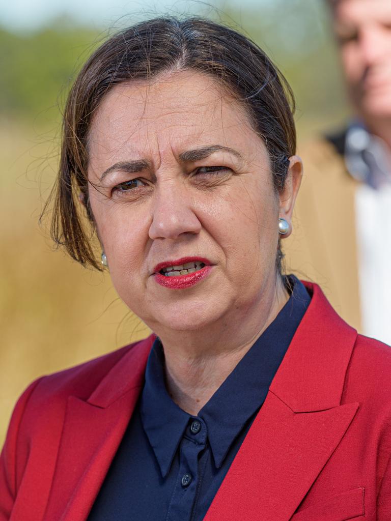 Queensland Premier Annastacia Palaszczuk will shut the border to all of Sydney. Picture: Paul Beutel.