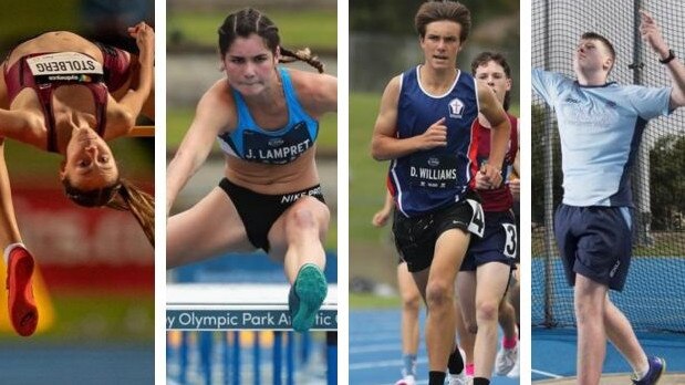 Some of the Aussie young guns competing at the Commonwealth Youth Games 2023.