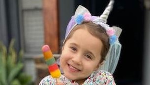 Indi Taylor, 6, from Grafton, has been diagnosed with T-Cell Acute Lymphoblastic Leukaemia (ALL). . Supplied