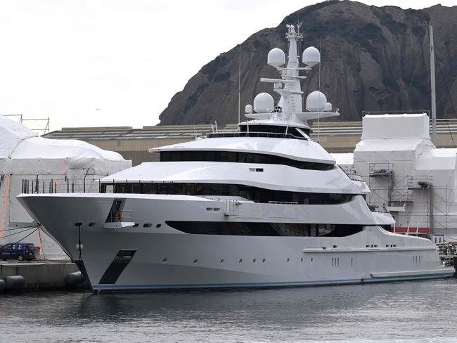 Yacht seized as dragnet closes around Russia’s richest men