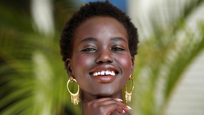 South Sudanese-born Australian model Adut Akech. Picture: Toby Zerna