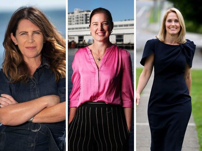 The women vying for a federal election seat. Photo: News Corp Australia