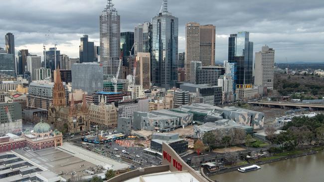 Improving access to the Yarra River was a key idea raised in the Federation Square review. Picture: Jason Edwards