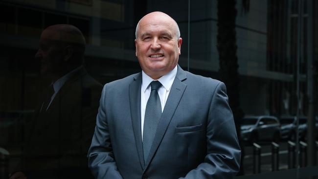 Ex-police minister David Elliott seized on the opportunity to fill in for his successor, and crack a few jokes at his expense. Picture: NCA Newswire/ Gaye Gerard