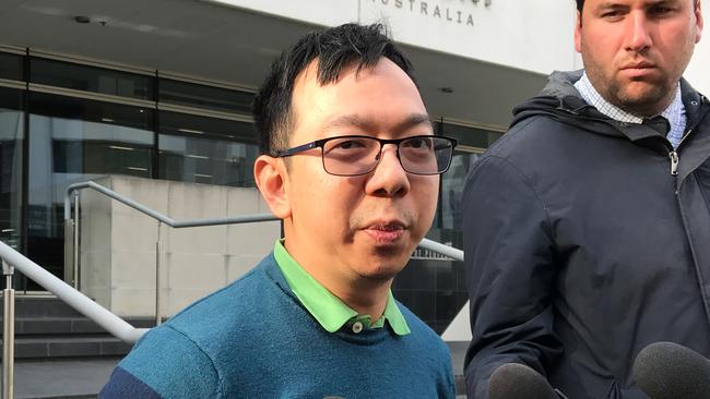 Edwin Tjandra said his son’s life was worth more than seven-and-a-half years. Picture: AAP/Rebecca Le May