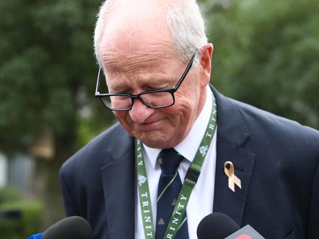 Rohan Brown was sacked and later returned to his role at Trinity. Picture: Aaron Francis/The Australian