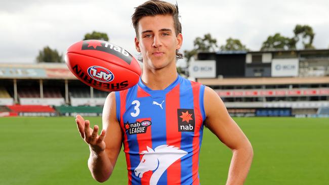 Nick Daicos is the son of Peter Daicos and brother of Magpie Josh Daicos. Picture: Alex Coppel.