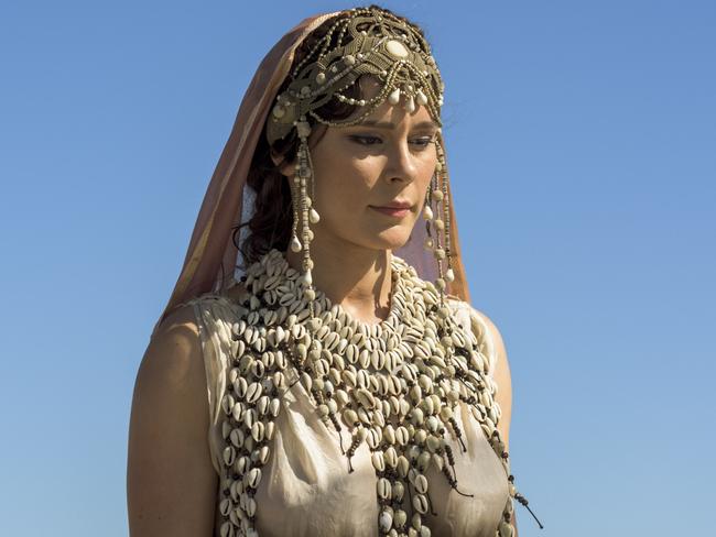 Bella Dayne as Helen of Troy in Troy: Fall Of A City