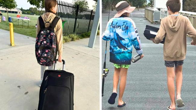 Karen notices the difference in camp prep between her boys and her girl. Image: supplied