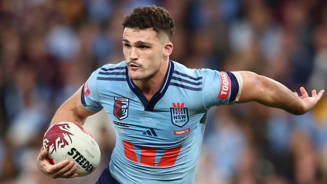 Nathan Cleary continues to be solid for NSW without starring. (Photo by Chris Hyde/Getty Images)