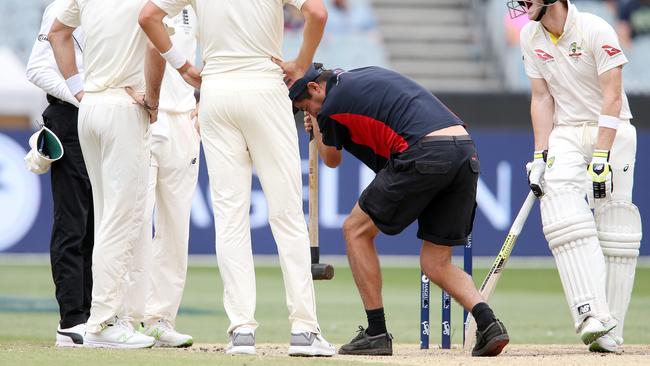 The MCG pitch came under heavy criticism.