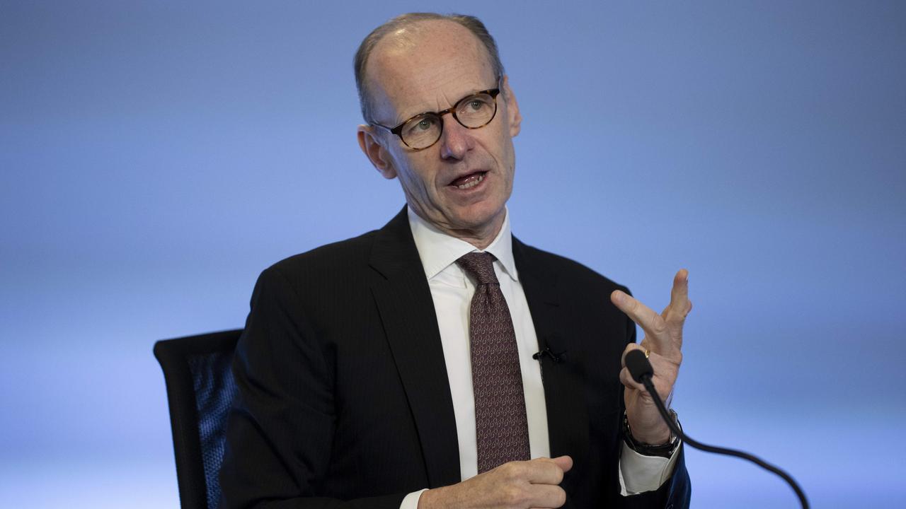 ANZ CEO Shayne Elliott presents the bank’s results on Friday. Picture: Arsineh Houspian