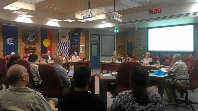 Lismore City Council vote to increase rates. Picture: Aisling Brennan