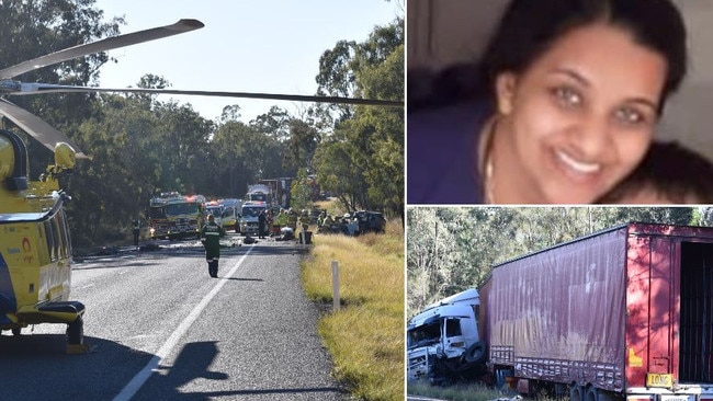 Lotsy Jose and her five-year-old daughter Catelyn were killed in a crash that has left three other members of their family fighting for life.