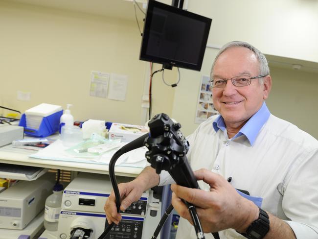 Professor Thomas Borody — who is leading the stool transplant trial. Picture Craig Wilson