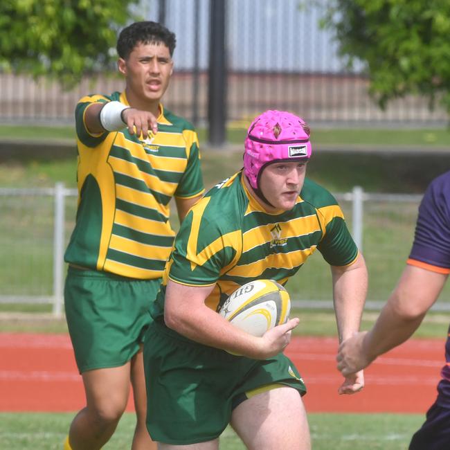 QLD Rugby Union State Championships (17-18 years boys) at the Townsville Sports Precinct. Friday May 23. Sunshine Coast against Metro West. Picture: Evan Morgan