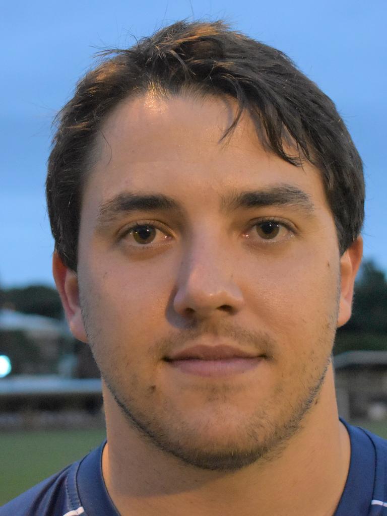 Gympie United Gladiators premier men - Justin O'Connell, midfield. Photo: Bec Singh