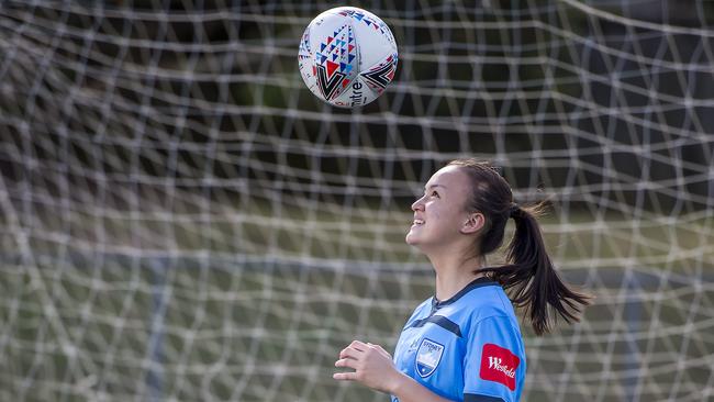 School’s out for Amy Sayer who is now keen to make her mark for Sydney FC.