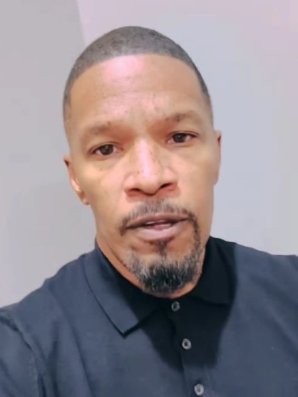 The actor broke his silence on the mysterious illness in a video in July. Picture: iamjamiefoxx/Instagram