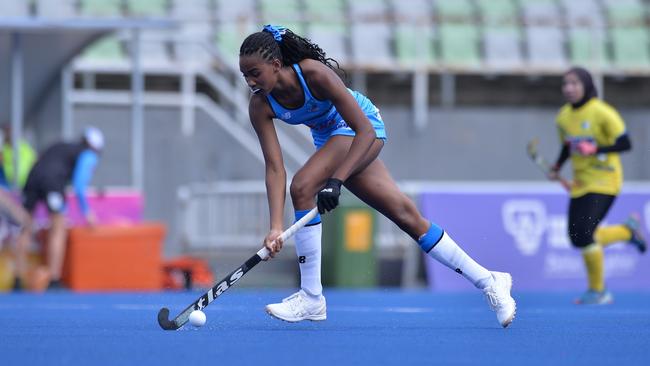 Territory Stingers in action during their first season in the Malaysian Hockey League. Picture: Hockey NT / Territory Stingers