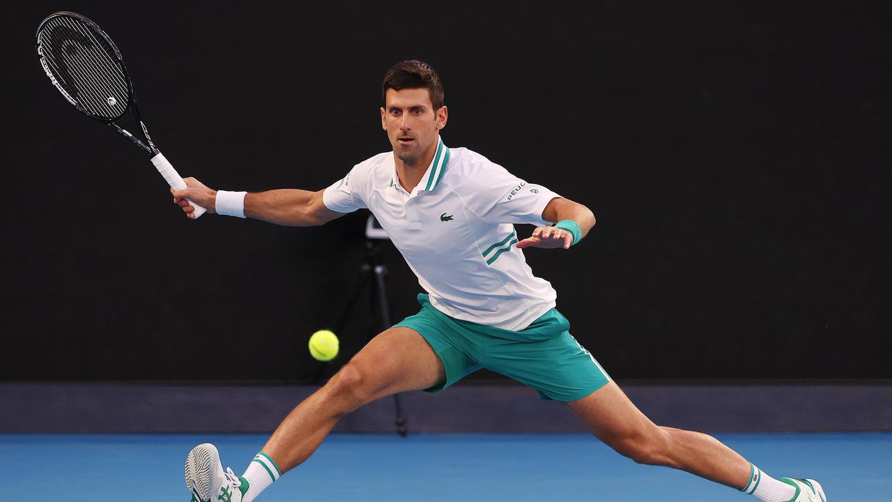 Will we see Djokovic at Melbourne Park? Picture: Michael Klein