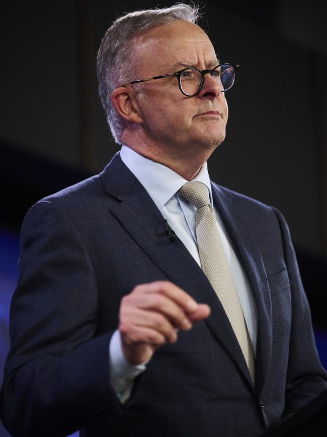 Anthony Albanese has a four-point rise to 43 per cent in approval and a two-point ­decline in disapproval. Picture: Getty Images