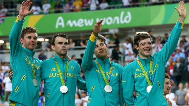 The Aussies gave the Brits a scare but had to be content with silver.