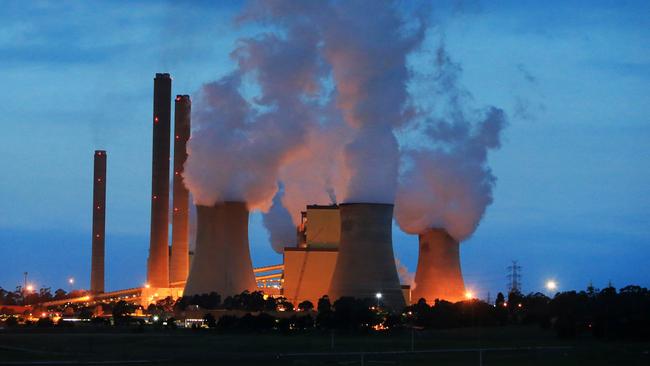 Loy Yang A power station in the Latrobe Valley, Victoria.