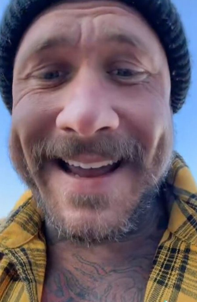 He shared an awkward experience he had when he first moved here after asking a dog owner if he could ‘stroke’ their dog. Picture: TikTok/ryanroseevans