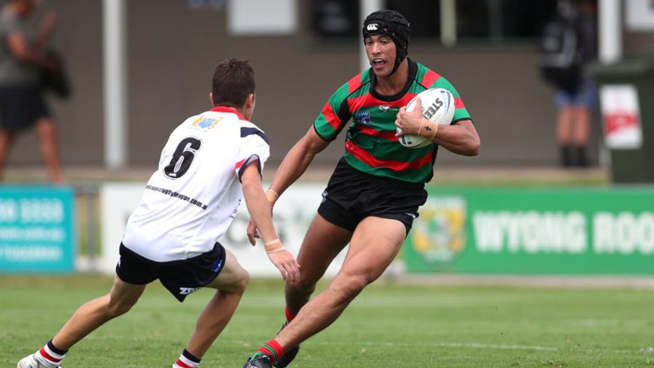 Joseph Suaalii playing SG Ball for the Rabitohs.