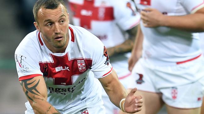 Josh Hodgson loves playing for England. Picture: AAP Image/Julian Smith