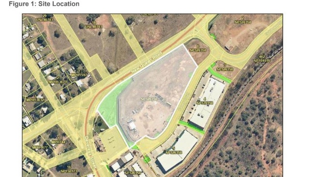Goldtower Properties' application for a shopping centre in Charters Towers alongside the New Queen Rd stretch of the Flinders Highway in Queenton, Charters Towers.