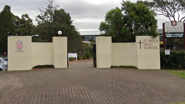 St Pius X Adamstown has had a confirmed COVID-19 case. Google street view