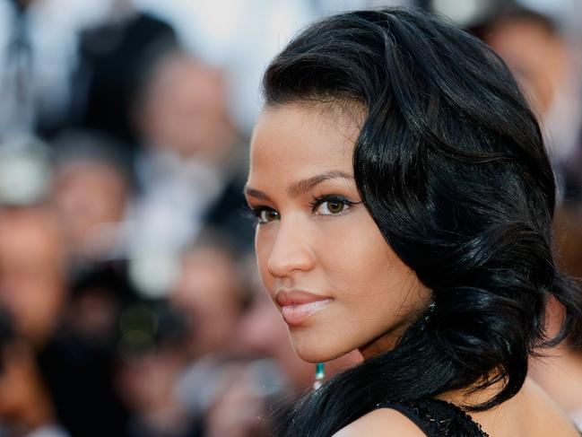 Singer Cassie Ventura was taken to hospital. Picture: AP Photo