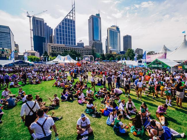 Join in the fun at Oktoberfest in the Gardens. Picture: Supplied