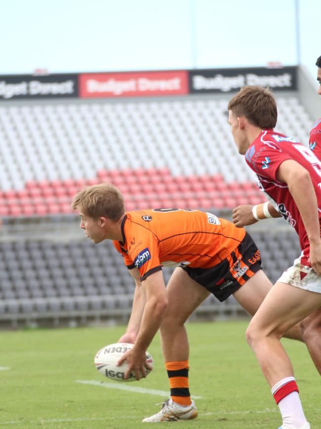 Max Blanch. Connell Cup under-17s action between the Tigers and Dolphins. Sunday, February 11, 2024.