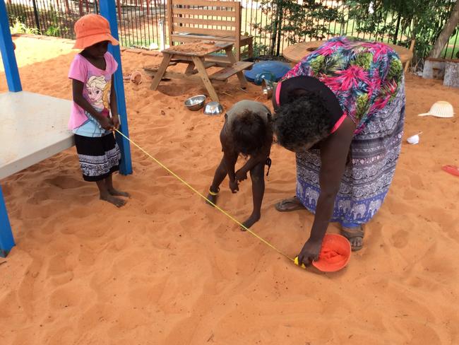 Yirrkala Preschool in the Northern Territory scored well in the national KindiCare rankings. Picture: Supplied