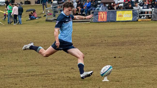 The matches were played after a delay due to the late arrival of the NSW players.