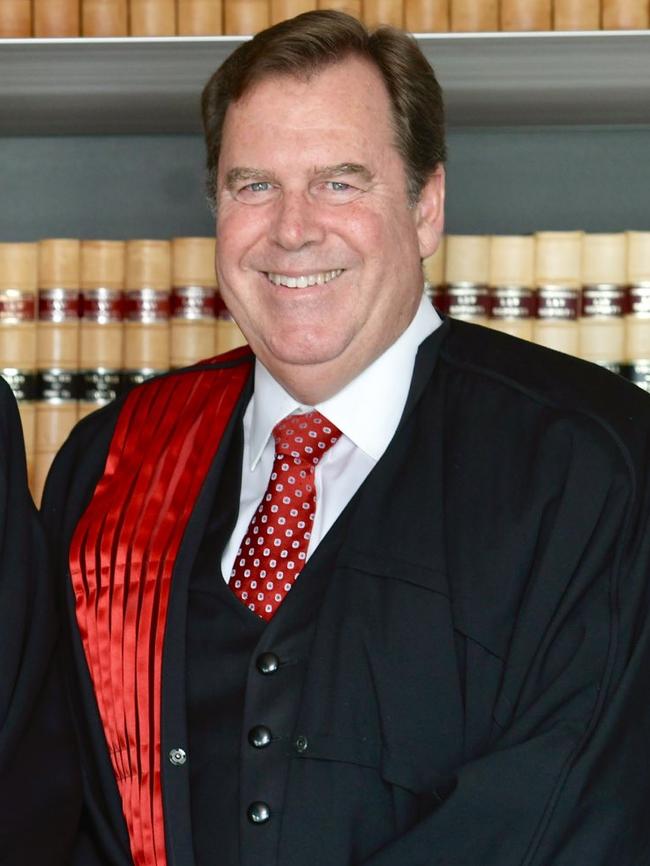 Deputy Chief Justice Robert McClelland. Picture: Les O’Rourke