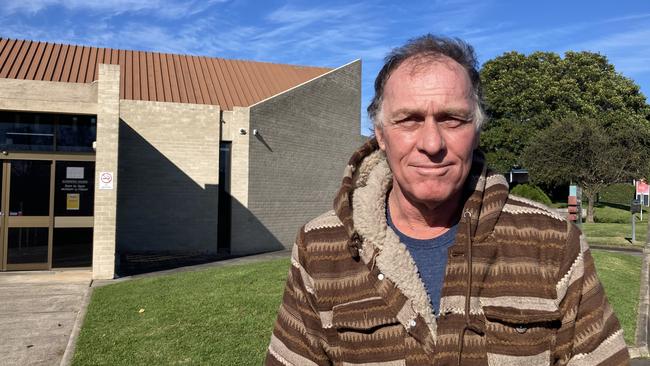 Martyn Craig Grosser outside the Mount Gambier Magistrates Court. Picture: Arj Ganesan