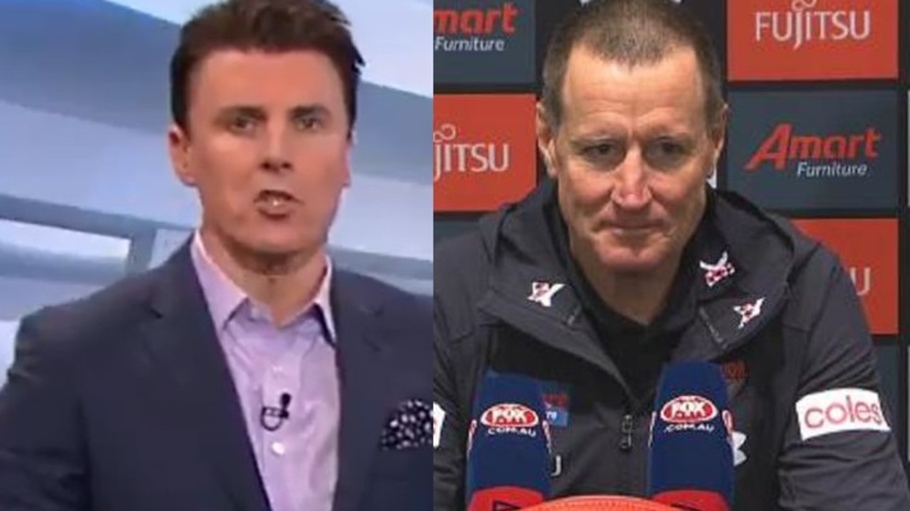 Matthew Lloyd and John Worsfold. Pictures: Supplied, Twitter.