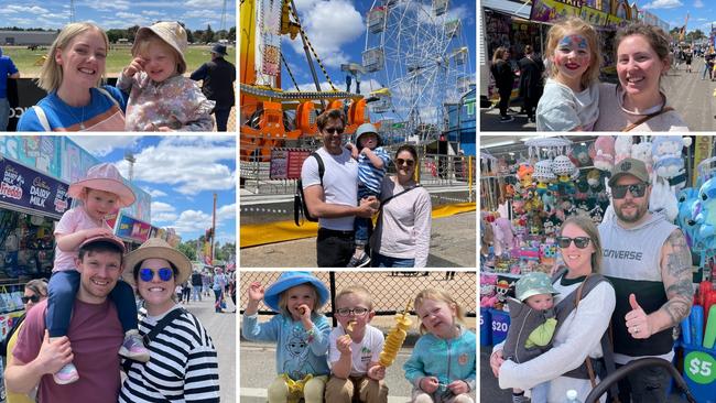 Families flocked to the 2024 Bendigo Ag Show.