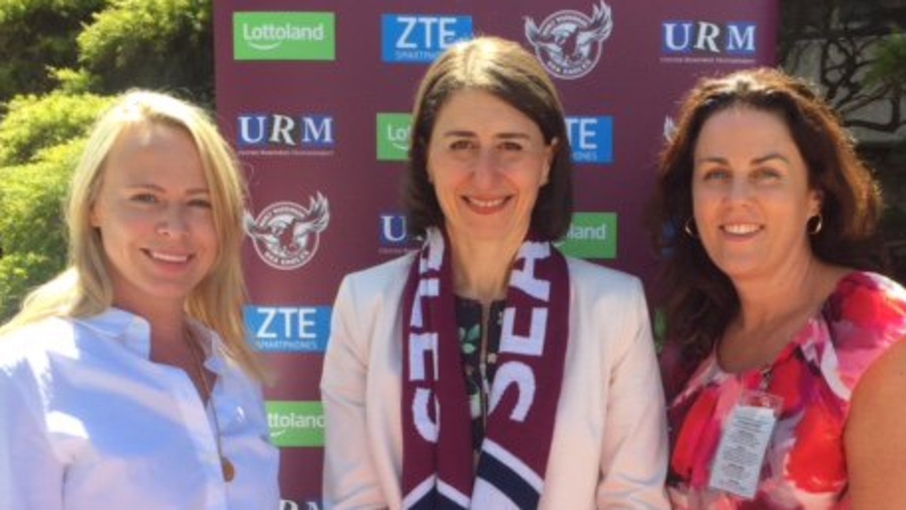 Kristie Fulton (left) was given her marching orders by Manly last week.