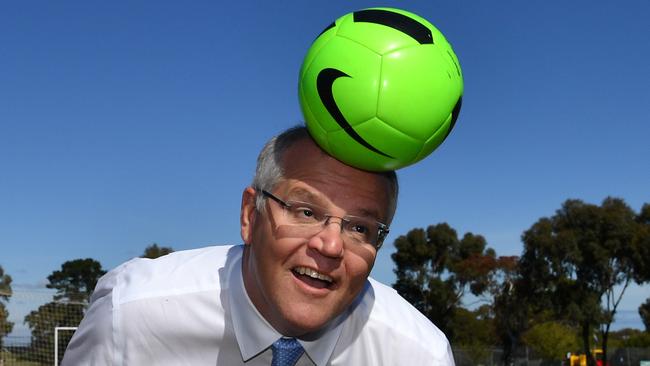 ‘Cringe-worthy daggy dad persona’: Malcolm Turnbull’s successor as Prime Minister, Scott Morrison. Picture: AAP