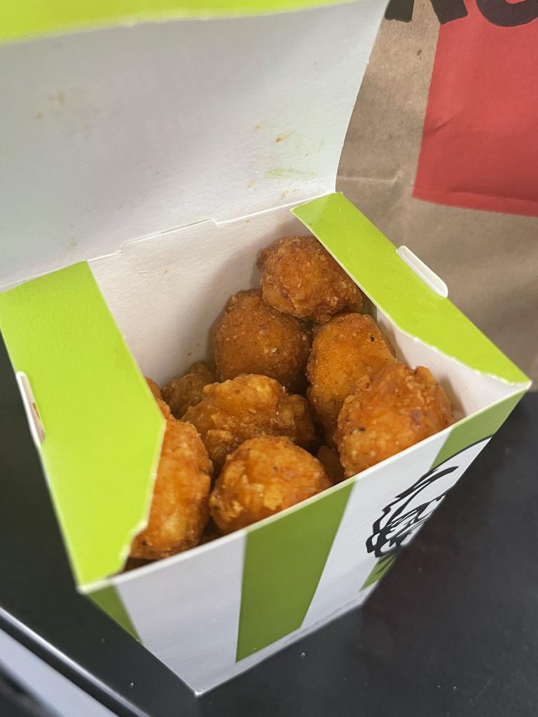 ‘I think I prefer it to normal popcorn chicken.’ Picture: Supplied