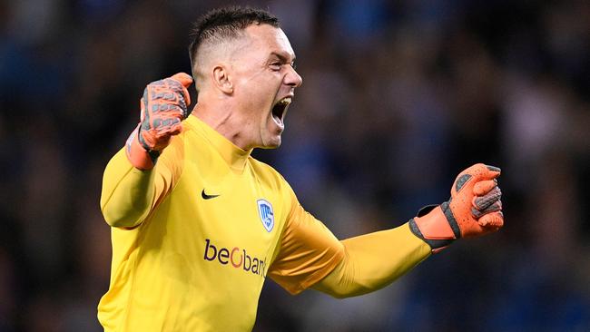 Genk's Australian keeper Danny Vukovic has suffered a season-ending injury. Picture: AFP